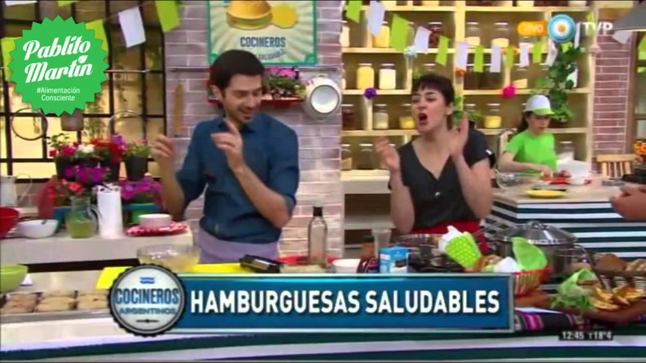 Pablito Martín: Hamburguesas de garbanzo y mijo