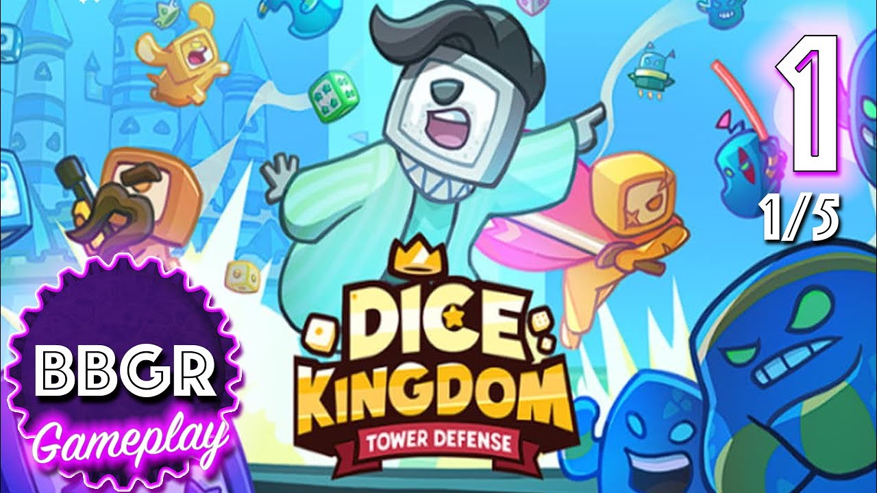 Dice Kingdom - Tower Defense - Review 1/5, Game Play Walkthrough No  Commentary 1 