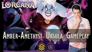 Amber/Amethyst Midrange - Lorcana Deck Tech and Gameplay