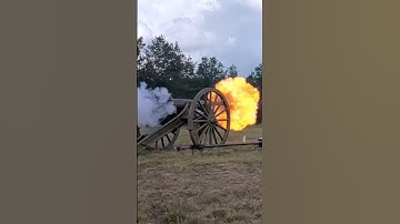 127 YEARS OLD! U.S. Army 3.2" Model 1897 Field Gun Firing #army #history #cannon #artillery #weapons