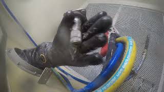 Realtime Vixen Aquablast 1215 Cleaning - Datsun R200 Diff Stub Axles