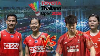 Puavaranukroh/Paewsampran [THA] vs. Zhu Yi Jun/Li/Qian [CHN] | XD~SF TOYOTA Thailand Open 2026