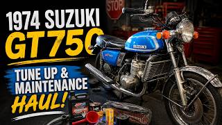 My Suzuki GT750 Needed Some Serious Attention