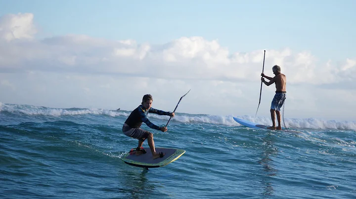 Maui's Eddie Ogata ripping on the Go Foil GL140