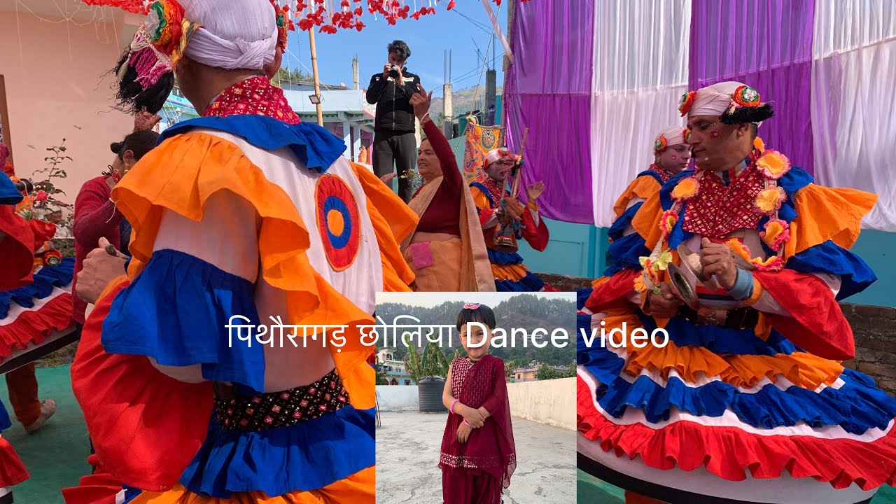 कुमाऊँनी छलिया Dance छबेली ॥कुमाऊँनी क्लचर ॥छलिया Dance ॥Jeeva Bisht New vlog ॥Choliya Dance