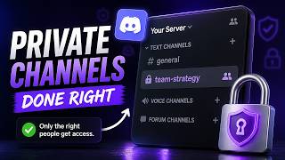 How To Create Private Channels in Discord For Specific Channels (Quick and Easy)