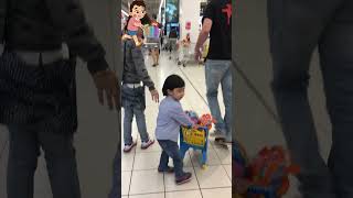 Kid Explores Shopping Mall And Finds Hidden Treasures #shorts P2