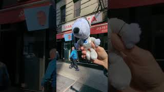 NASA Snoopy with AdamFlag defies Earth gravity on upper east side(2)