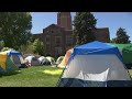 Despite DU officials&#39; expectation encampment would dismantle Tuesday night, it remains put Wednesday