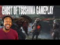 Ghost Of Tsushima Gameplay Reaction ∙ First Look At Combat & Customization! | New Samurai Gameplay