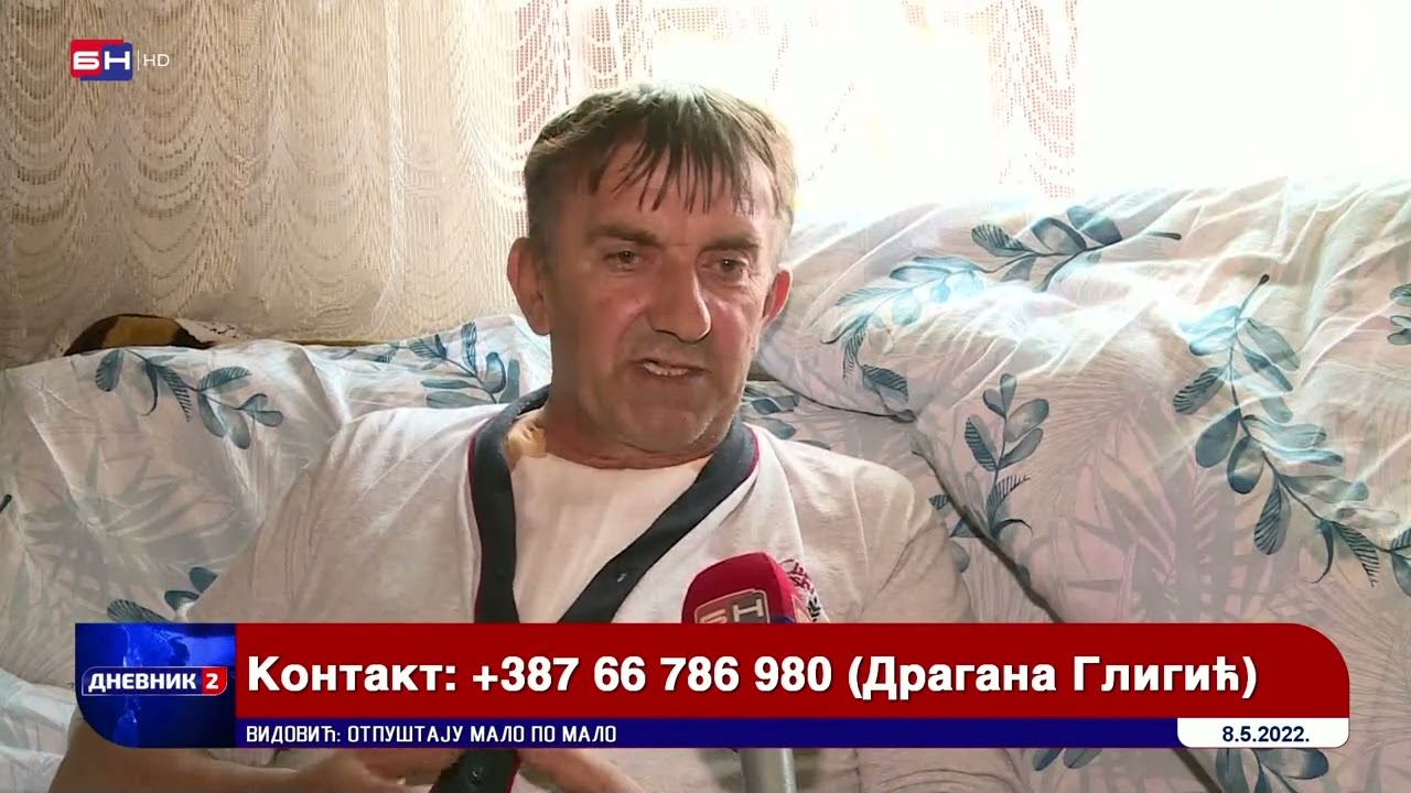 Kozarska Dubica: Demobilisani borac nema novca za liječenje, u kući bez struje (BN TV 2022) HD