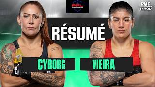 Résumé PFL : CYBORG a-t-elle conservé sa ceinture face à VIEIRA ?