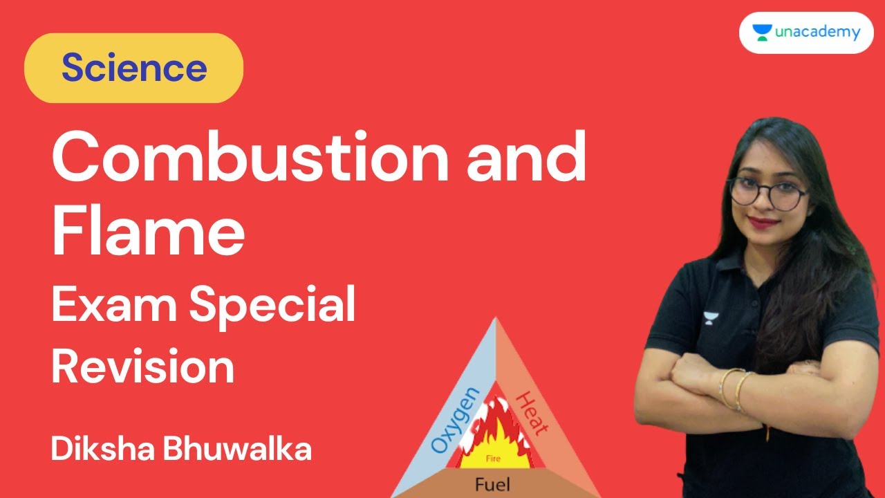 Combustion and Flame | Revision | Exam Special | Class 8 | Diksha Bhuwalka