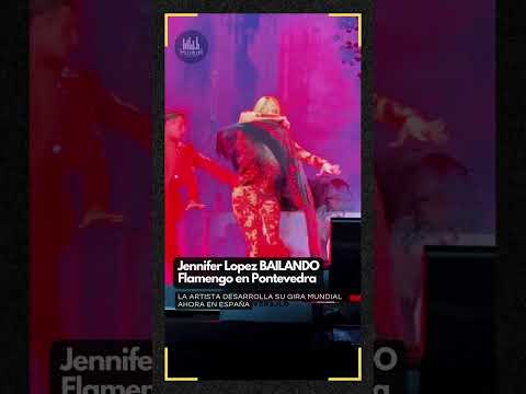 Jennifer Lopez BAILANDO Flamengo En Pontevedra Jlo