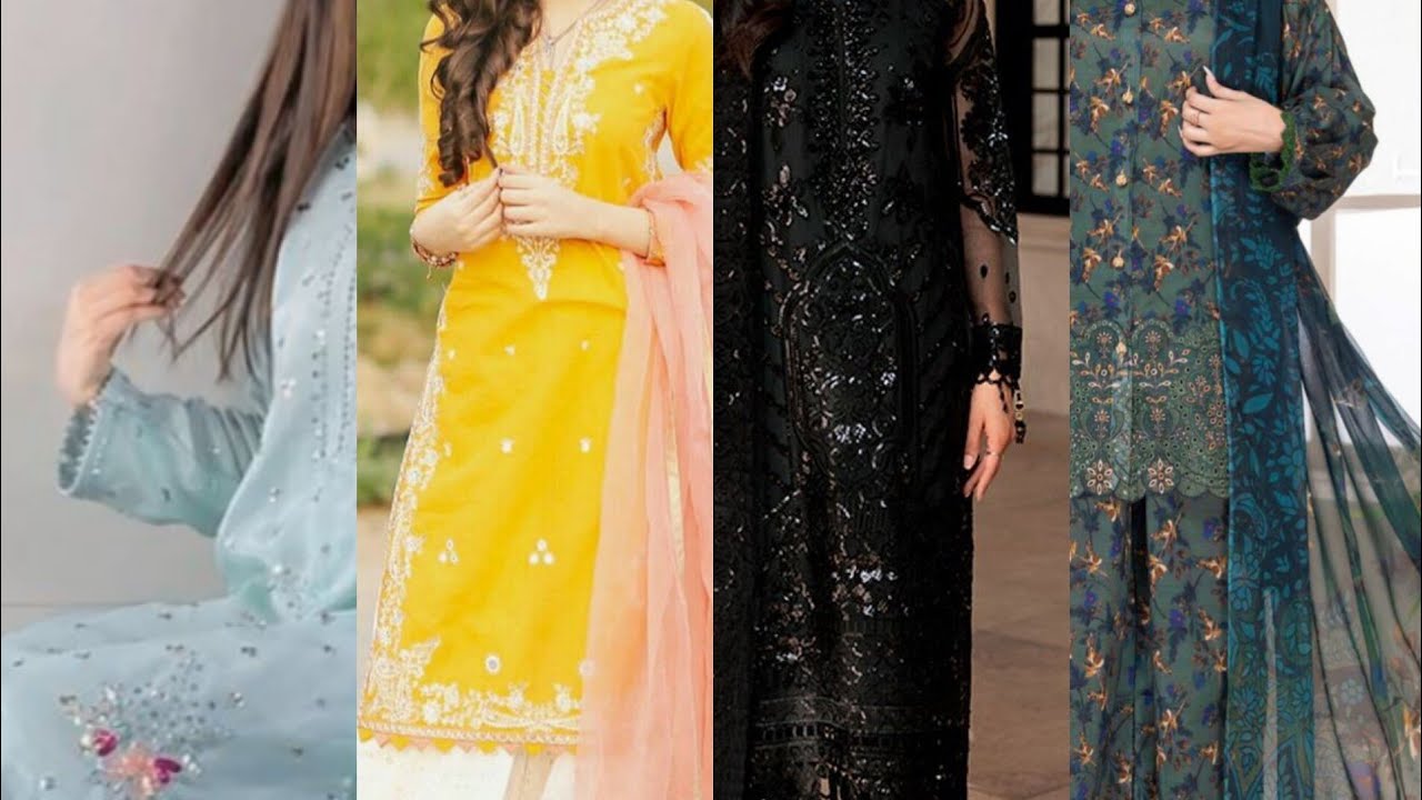 Elegant Eid Shirt Design 2026 | Festive Embroidered & Beaded Styles for Women#trend#trending