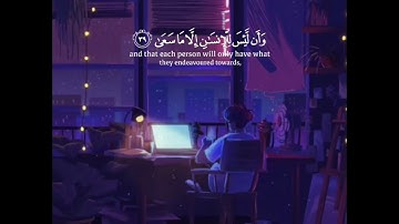 وَأَنَّ سَعْيَهُ سَوْفَ يُرَىٰ .. / القارئ إسلام صبحي
