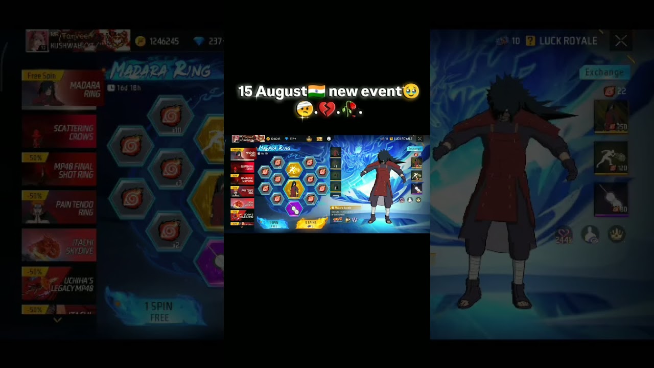 25August 🇮🇳 new event freefire 