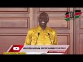 Sakaja Is Explaining His Dress Code Am Also Not Official But It Does Not Affect This Agreement 