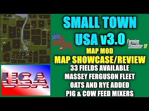 farming-simulator-17---small-town-usa-(updated)-v3.0-map-"map-mod-review"