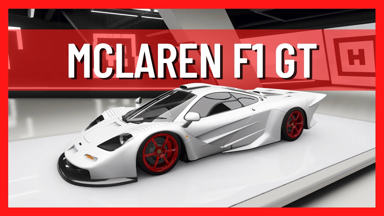 Forza Horizon 4 1997 McLaren F1 GT Customize and Drive YouTube