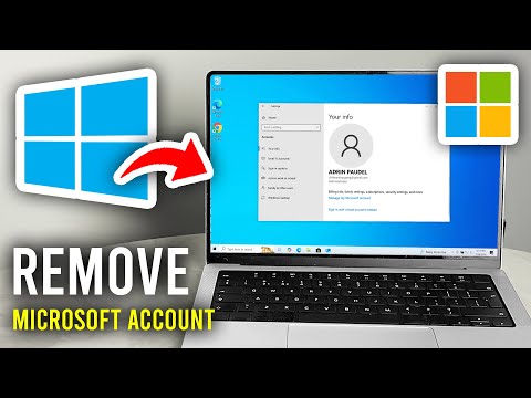 How To Remove Microsoft Account From Windows 10 - Step By Step