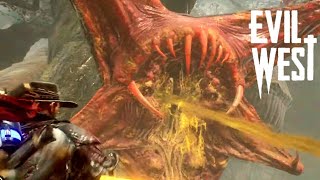Evil West [PS5] | The Parasiter Boss Fight [4k 60fps]