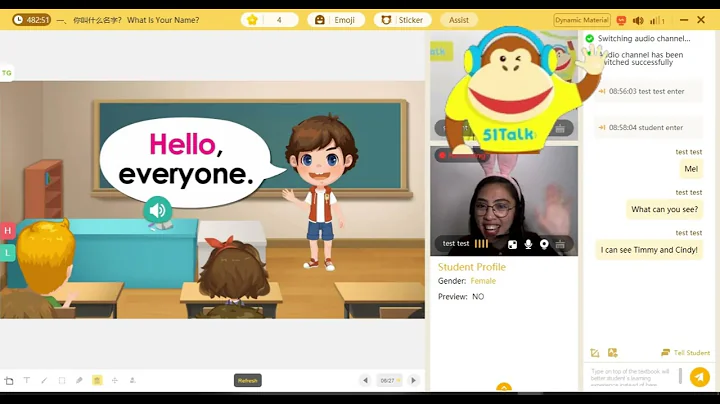 51Talk Actual Final Demo (What is Your Name) + Evaluation = 💯PASSED!