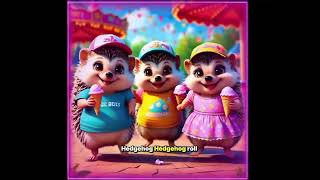 Little Hedgehog Song 🦔 | Cute & Fun Kids Poem.             جوجه‌تیغی کوچولو 🦔 | شعر کودکانه شاد