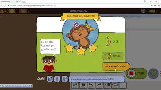 play code monkey 31-32-33-34-35 challenge level