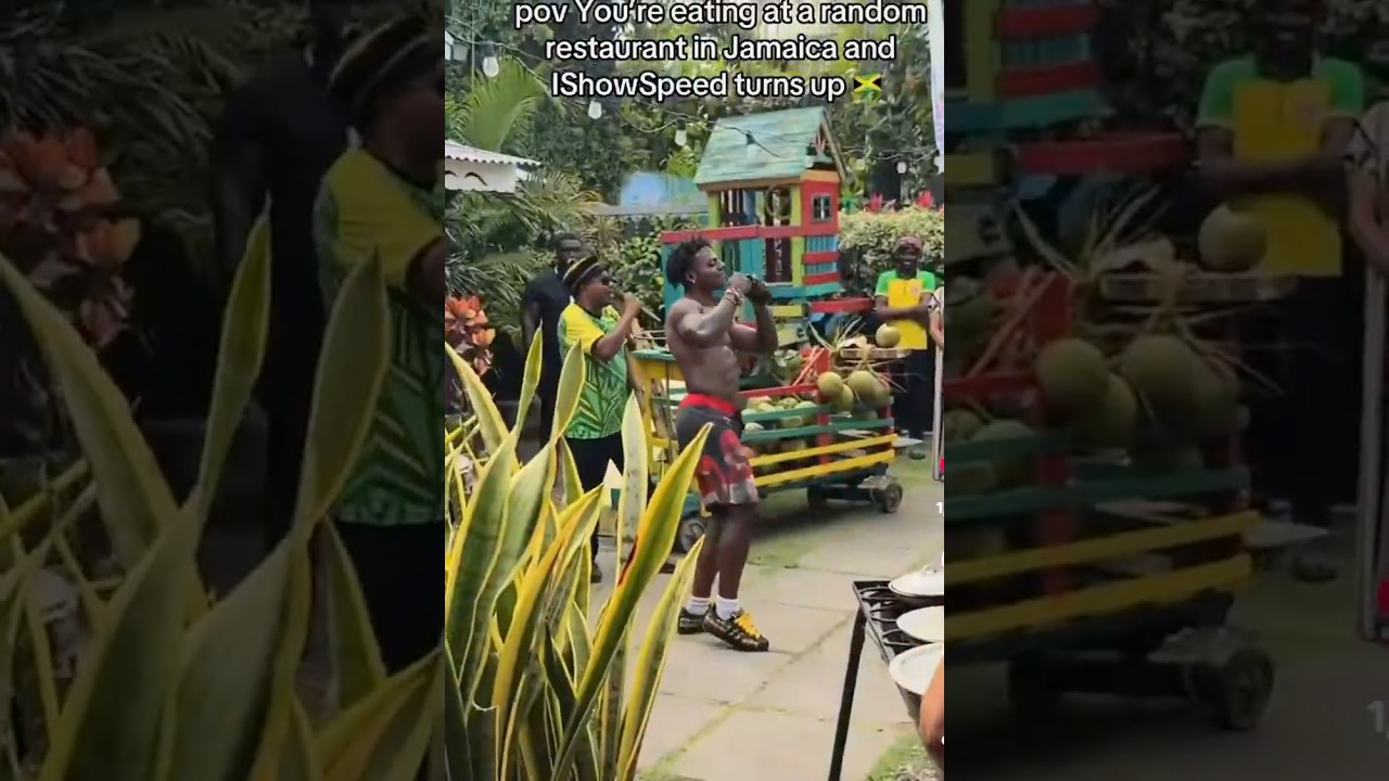 iShowJamaica: IShowSpeed seen enjoying his day off-stream in Jamaica.