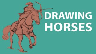 How to Draw Horses