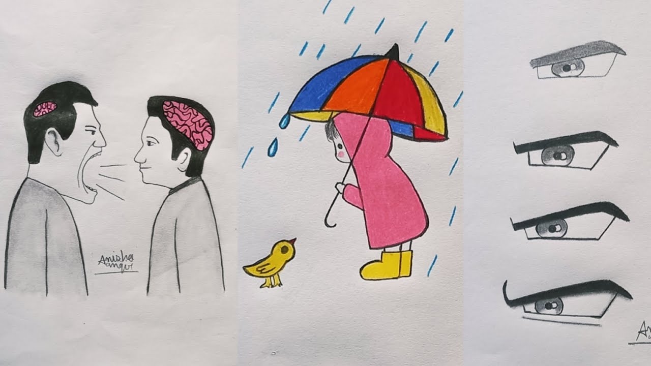 Improve Your Drawing Skills Easy/Drawing Easy - YouTube