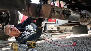 #818  1000 Mile Deadhead and Fixing Stuff The Life of an Owner Operator Flatbed Truck Driver 