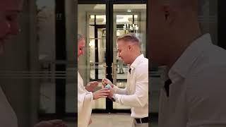 Gorgeous Blindfold Marriage Proposal