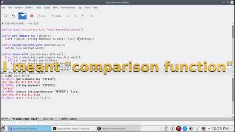 Word Descrambler in Common Lisp