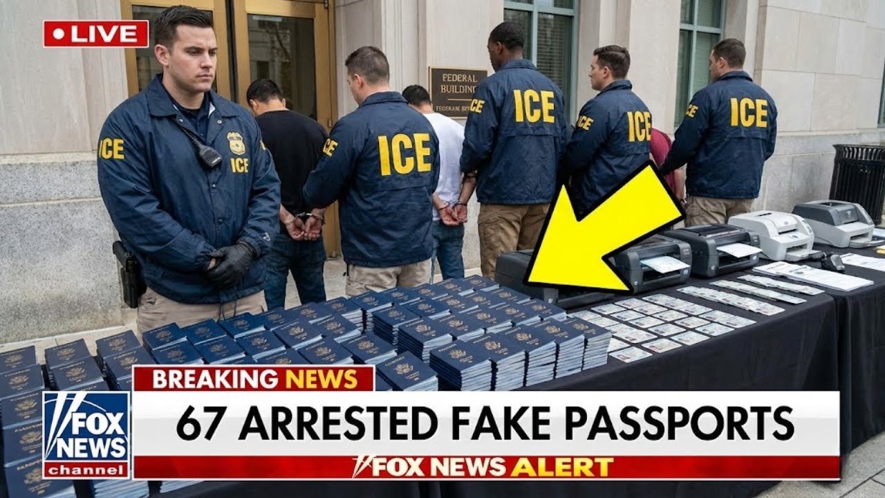 ICE Busts Massive Fake Passport Operation 67 Arrested Nationwide