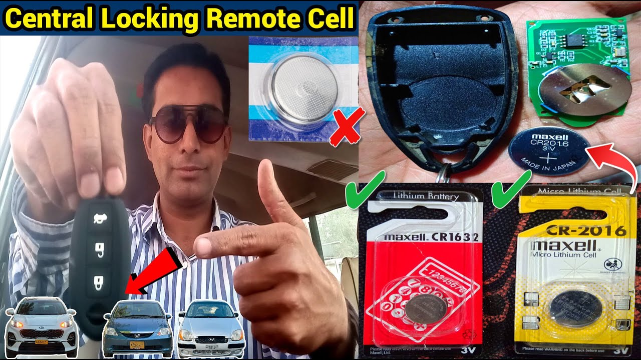 Car Central Lock Remote Cell Weak Cell Cell Price Remote Not