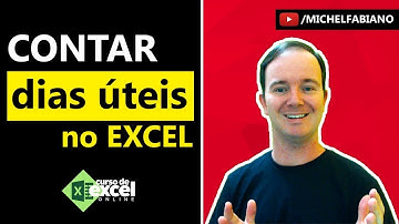 Como Contar Dias Úteis no Excel e Finais de Semana