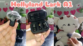 Hollyland Lark A1 Wireless Microphone 🌷✨#microphone #hollyland #larka1#unboxing#review 