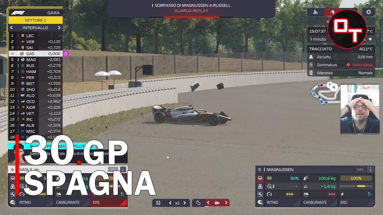F1 Manager 22 #30 | GP Spagna | Primo podio! | Gameplay ITA - YouTube