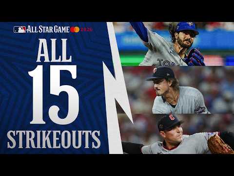 All-Star Game SHUTOUT! American League pitchers strike out 15 BATTERS in DOMINANT performance!
