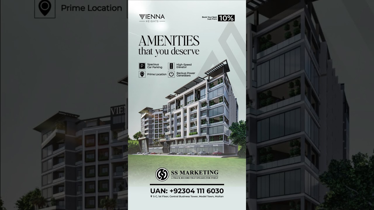Vienna Heights Near BUCH Executive Villas Multan