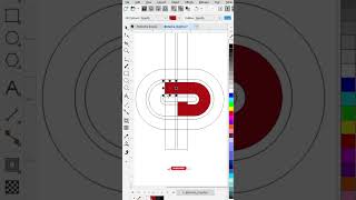 Designer Logo in CorelDRAW for Beginners | CorelDRAW Tutorial | #shorts #youtubeshorts #trending