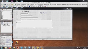 cara membuat Aplikasi delphi pake database ms access
