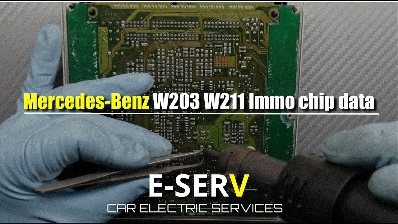 Mercedes-Benz W203 W211 Immo chip data