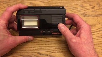 5-Minute Retro #9: Sinclair TV80 (FTV1) pocket TV, in 4K UHD...