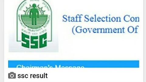 Ssc chsl 2018 tire 1st result on declared 15th June 2018 latest news for ssc comptitior