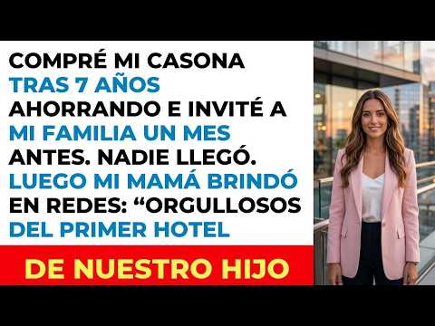Compré Una Casona Tras 7 Años Ahorrando, Invité A Mi Familia Y Todos Fueron Al Hotel Falso De Mi...