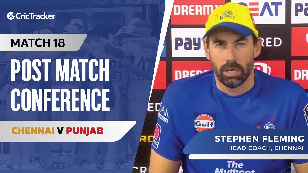 Stephen Fleming speaks about Chennai's win and the change in Watson's practice