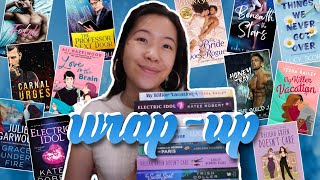 Monthly Wrap-Up! I read 31 books back in june ☀️